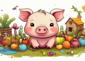 儿童猪故事书；小猪故事书