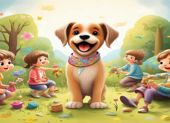 爱叫的小狗儿童绘本故事、爱叫的小狗 绘本故事 爱叫的小狗儿童绘本故事、爱叫的小狗 绘本故事