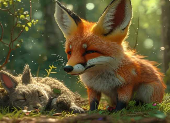 兔死狐悲儿童视频 - 兔死狐悲的动画片视频