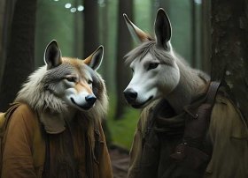 狼狈为犴寓言故事50字（狼狈为犴寓言故事的寓意）