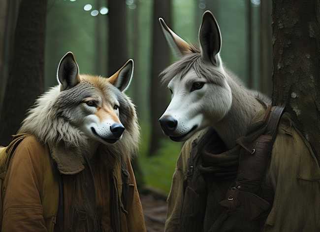 狼狈为犴寓言故事50字(狼狈为犴寓言故事的寓意) 狼狈为犴寓言故事50字(狼狈为犴寓言故事的寓意)