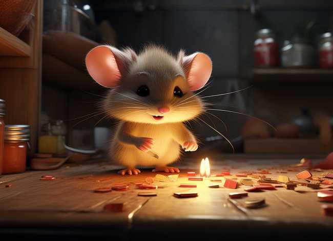 儿童故事小老鼠换火柴、小老鼠换火柴的故事