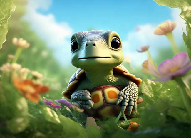 聪明的小乌龟幼儿故事（聪明的小乌龟幼儿故事简短）
