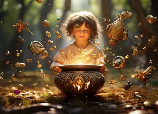 神奇聚宝盆儿童故事;神奇的聚宝盆的故事 神奇聚宝盆儿童故事;神奇的聚宝盆的故事