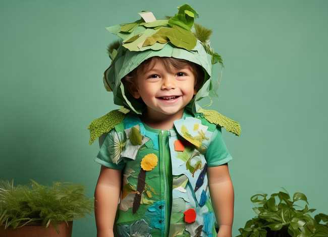 儿童环保创意服装、儿童环保创意服装男孩制作