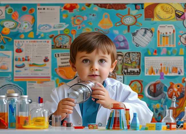 儿童版的故事ppt，科学家的故事儿童版ppt