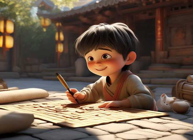 古代聪明小孩的故事（古代聪明小孩的故事100字左右）