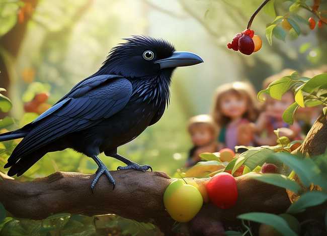 聪明的乌鸦儿童故事;幼儿聪明的乌鸦的故事教案 聪明的乌鸦儿童故事;幼儿聪明的乌鸦的故事教案