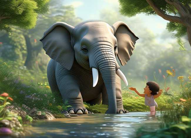 大大象的故事（大象大象的故事）