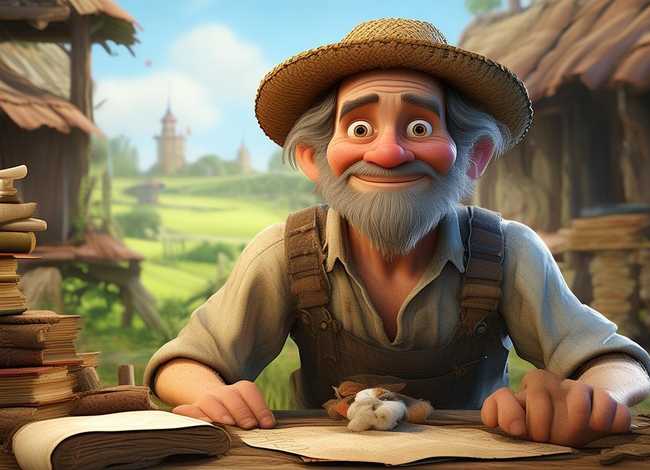 儿童中文童话故事精明的农夫;精明的农夫的故事 儿童中文童话故事精明的农夫;精明的农夫的故事