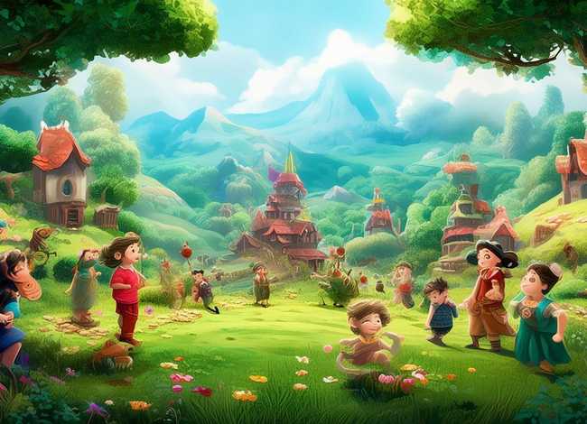 民间故事儿童版动画片；民间故事动画片视频