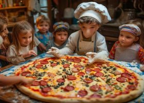 披萨故事会，披萨的绘本故事图文