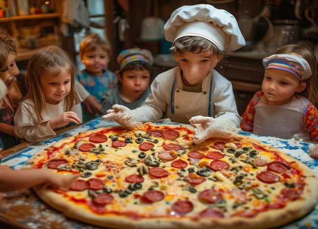 披萨故事会,披萨的绘本故事图文 披萨故事会,披萨的绘本故事图文