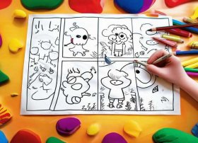 连环画幼儿故事简笔画，连环画幼儿故事简笔画怎么画