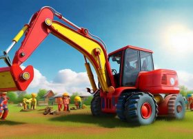 挖土机儿童动画片全集免费观看；挖土机 儿童动画片