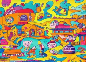 成语故事儿童绘画作品 成语故事绘画作品简笔画