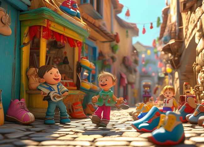 儿童故事鞋匠卖鞋、卖鞋匠的故事