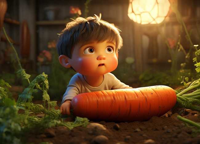 儿童睡前故事3岁拔萝卜 - 宝宝故事大全 睡前故事拔萝卜