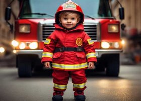 儿童消防员 - 儿童消防员衣服