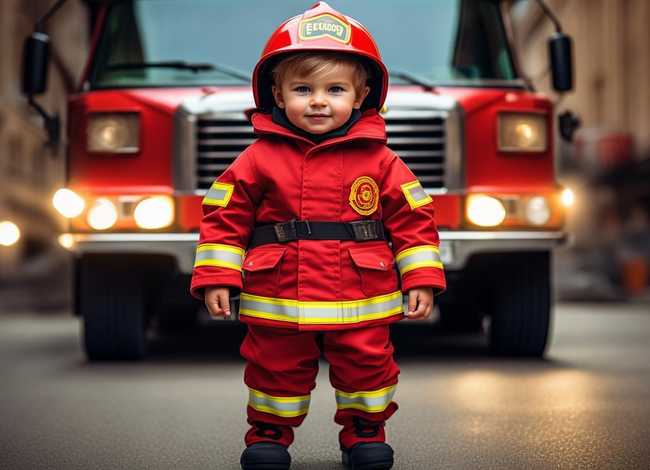 儿童消防员 - 儿童消防员衣服