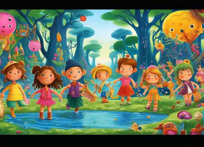 儿童连环故事画4张图片 儿童连环画6张图片素材