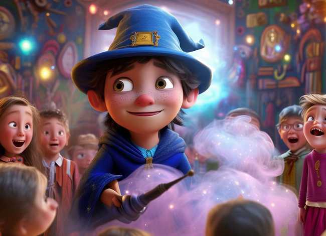 儿童故事魔法师的故事、幼儿园魔法师的故事