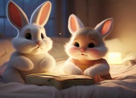 儿童睡前故事兔子；兔子故事睡前故事