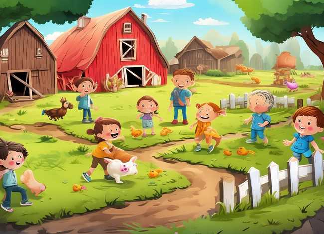 儿童农场故事书、农场幼儿故事 儿童农场故事书、农场幼儿故事