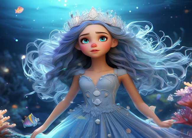 儿童版海的女儿童话故事完整版 - 少儿故事海的女儿