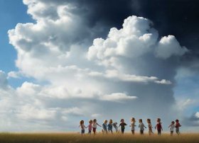 白云和乌云的儿童故事；白云和乌云的故事简介