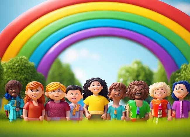 幼儿园彩虹故事；幼儿园彩虹故事大全