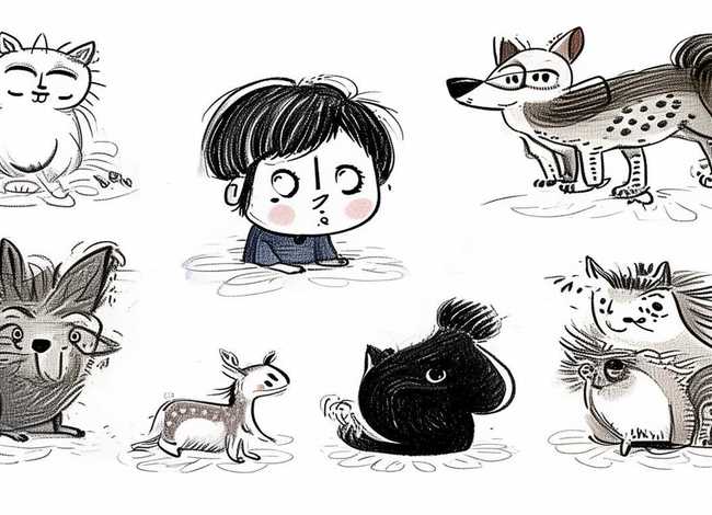 有故事情节的简笔画儿童;有故事情节的简笔画动物不少于5个 有故事情节的简笔画儿童;有故事情节的简笔画动物不少于5个