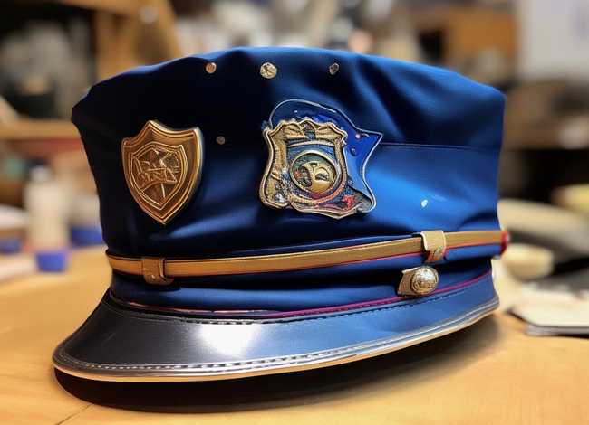 儿童警察帽,儿童警察帽子手工做法 儿童警察帽,儿童警察帽子手工做法