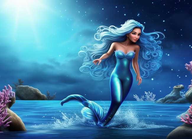 《海的女儿》完整版故事、《海的女儿》完整版故事,印出来字