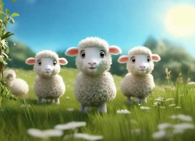 儿童故事三只小羊找妈妈 - 少儿故事三只小羊
