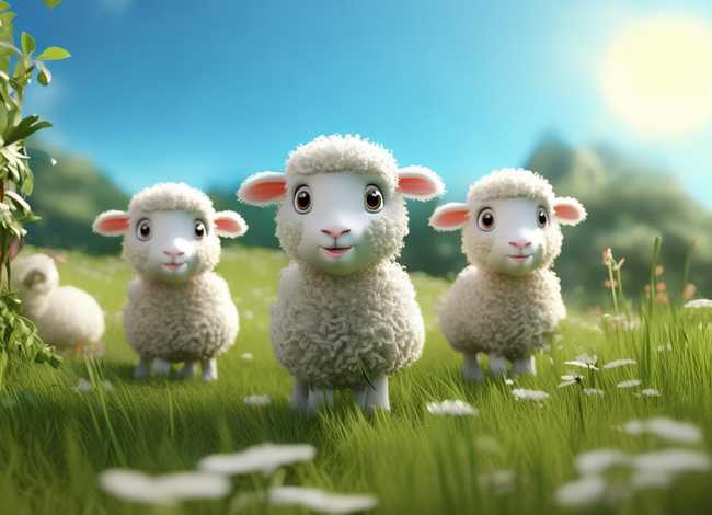 儿童故事三只小羊找妈妈 - 少儿故事三只小羊 儿童故事三只小羊找妈妈 - 少儿故事三只小羊