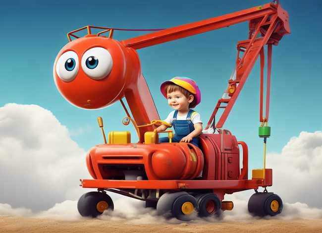儿童故事3-6岁吊车；幼儿小吊车故事文字