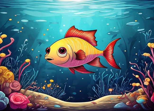 鱼的故事简笔画;鱼的故事简笔画怎么画 鱼的故事简笔画;鱼的故事简笔画怎么画