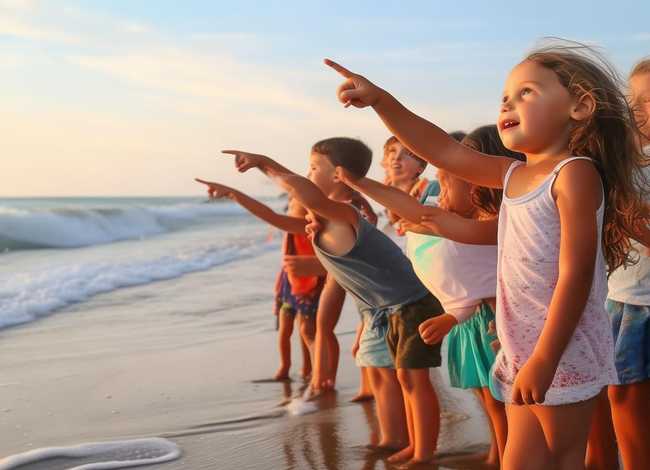 儿童看海视频 儿童看海的句子