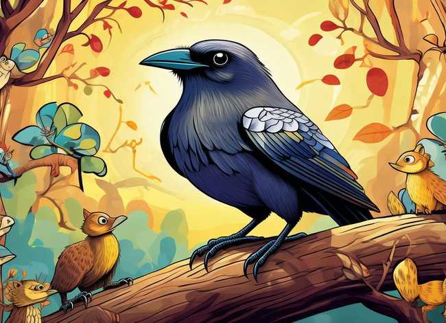 乌鸦儿童故事,乌鸦的故事有哪些 乌鸦儿童故事,乌鸦的故事有哪些
