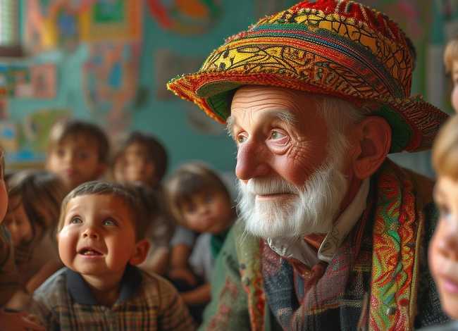 老爷爷的帽子故事教案 老爷爷的帽子故事教案中班