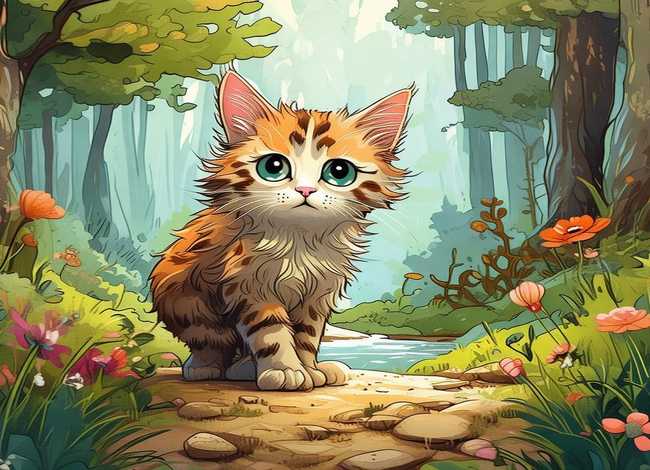 儿童绘本故事迷路的小花猫(幼儿故事迷路的小花猫) 儿童绘本故事迷路的小花猫(幼儿故事迷路的小花猫)