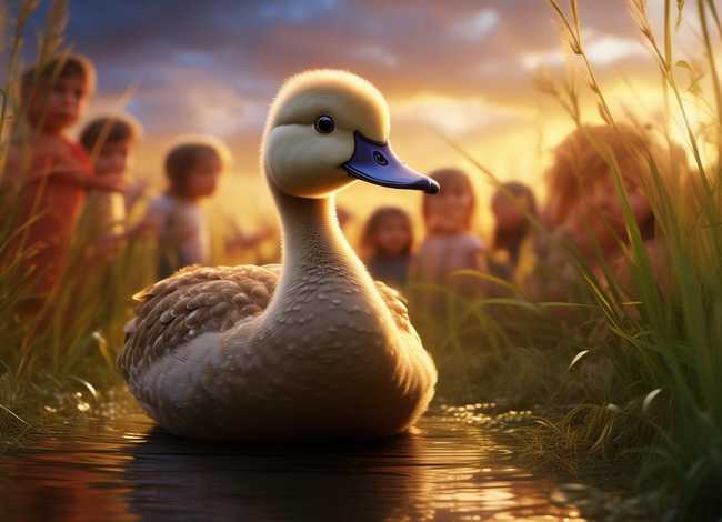 儿童小故事睡前故事3-6岁丑小鸭；3至6岁简短小故事丑小鸭