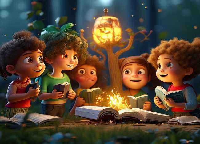 儿童故事文案生成图片；幼儿故事文案大全