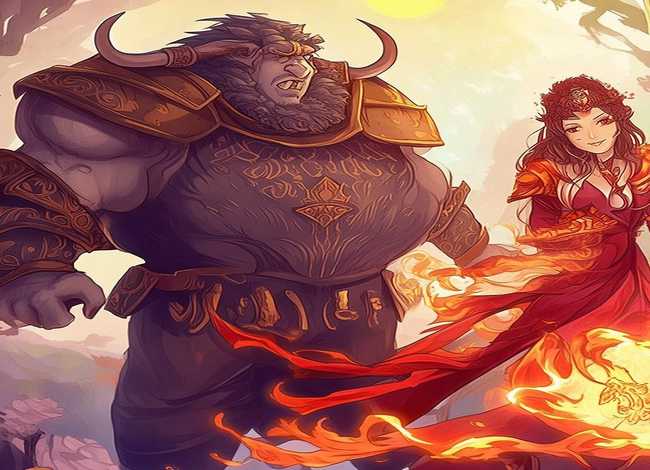 牛魔王和铁扇公主儿童故事 - 牛魔王和铁扇公主的故事在线听