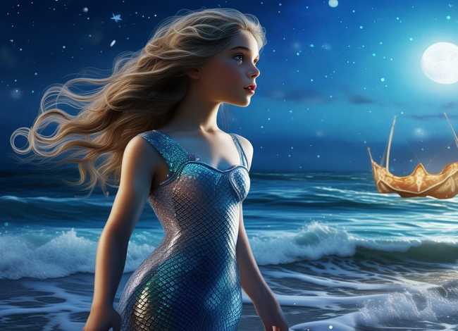 儿童睡前故事小美人鱼完整版、小孩睡前故事美人鱼