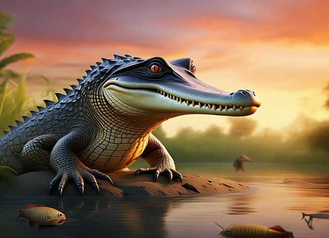 鳄鱼的小故事简短 - 鳄鱼的小故事简短一点