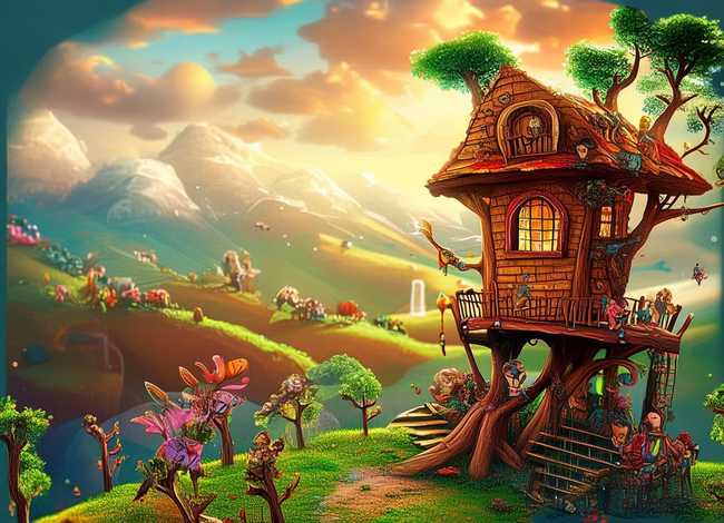 动画故事插画，动画故事插画图片