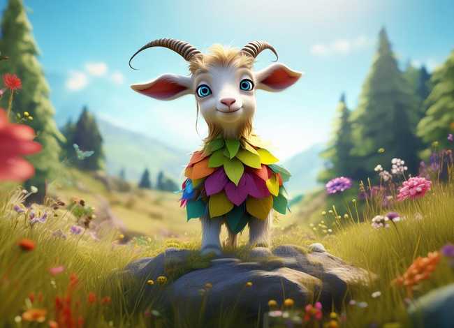 儿童故事3-6岁完整版机智的小山羊、幼儿故事机智的小山羊