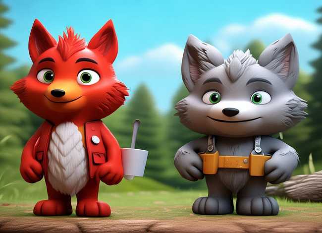 儿童故事红太狼的故事，红太狼和灰太狼的故事简单描述